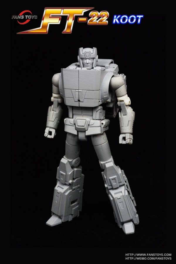 Fans Toys FT 22 Koot Images And Pre Order Details For Not MP Class Kup Figure  (1 of 7)